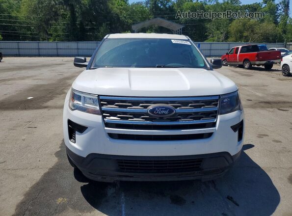 1FM5K8BH4KGA00008 2019 FORD EXPLORER Белый Вид спереди