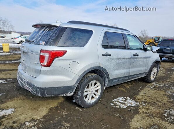 1FM5K8BH8HGA65761 2017 FORD FORD EXPLORER Серебряный Задняя правая четверть