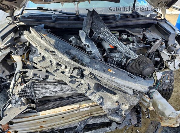 1FM5K8BH8HGA65761 2017 FORD FORD EXPLORER Серебряный Вид подкапотного пространства