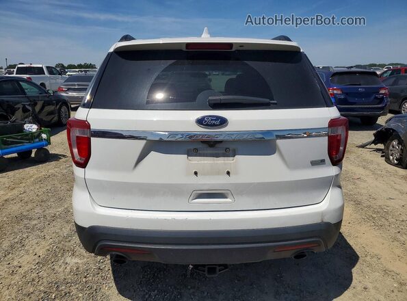 1FM5K8BH8HGD42974 2017 FORD EXPLORER White Rear view