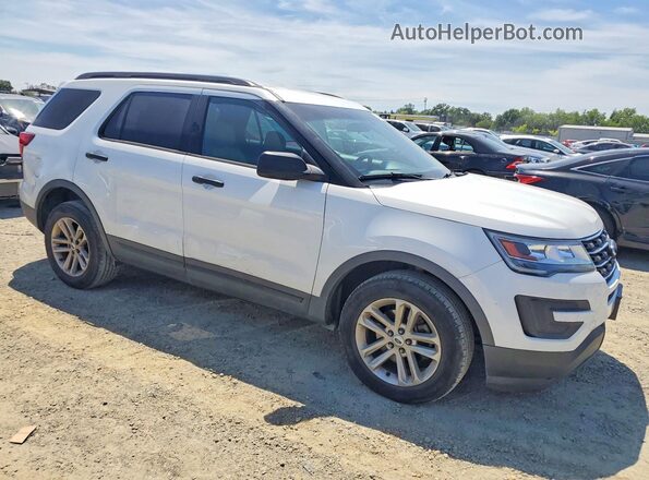 1FM5K8BH8HGD42974 2017 FORD EXPLORER White Front right