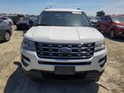 2017 Ford Explorer White vin: 1FM5K8BH8HGD42974