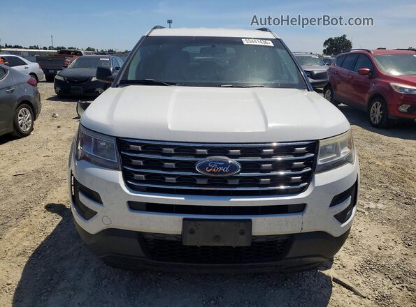1FM5K8BH8HGD42974 2017 FORD EXPLORER White Front view