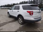 2018 Ford Explorer   Белый vin: 1FM5K8BH9JGC45224