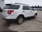 2018 Ford Explorer   Белый vin: 1FM5K8BH9JGC45224
