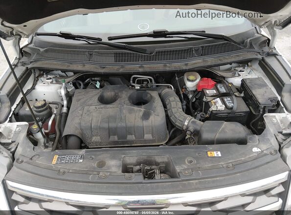 1FM5K8BH9JGC45224 2018 FORD EXPLORER Белый Вид сзади