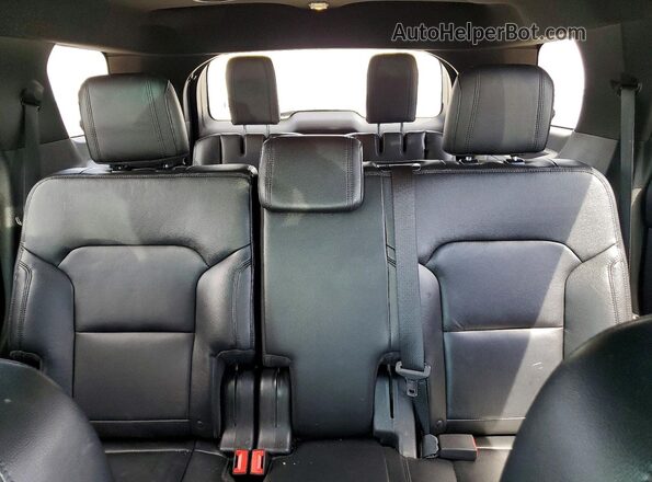 1FM5K8D80GGA01127 2016 FORD EXPLORER Коричневый Вид задних сидений