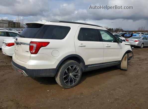 1FM5K8D80GGA53843 2016 FORD EXPLORER White Tył prawy