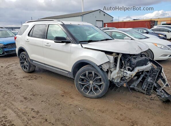1FM5K8D80GGA53843 2016 FORD EXPLORER White Przód prawy