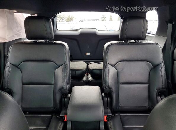 1FM5K8D80GGA53843 2016 FORD EXPLORER White Widok tylnych siedzeń