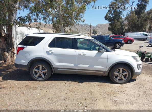 1FM5K8D80GGA97731 2016 FORD FORD EXPLORER Белый Вид задней части салона