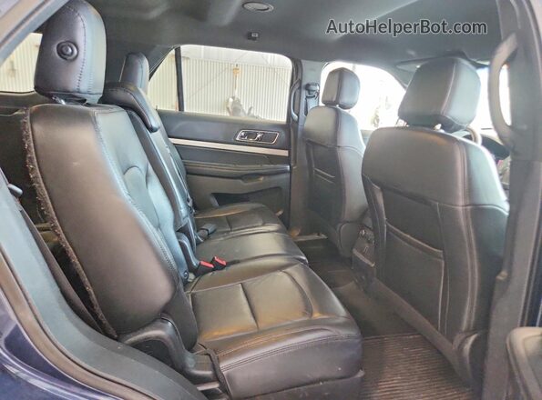1FM5K8D80GGC58675 2016 FORD EXPLORER Синий Вид задней части салона
