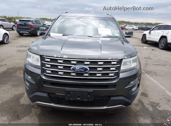 1FM5K8D80GGC79980 2016 FORD EXPLORER Серый Вид панели приборов