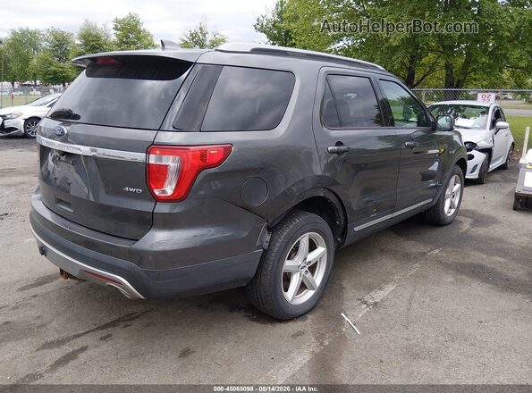 1FM5K8D80GGC79980 2016 FORD EXPLORER Серый Задняя правая четверть