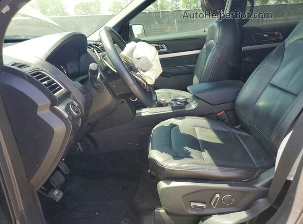 1FM5K8D80HGD75058 2017 FORD EXPLORER Black Vista interior delantera