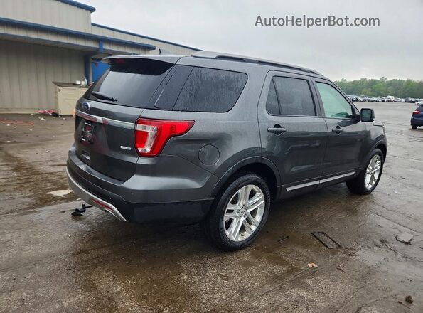 1FM5K8D81GGC21375 2016 FORD EXPLORER Черный Задняя правая четверть