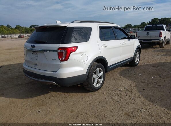 1FM5K8D81HGA15362 2017 FORD EXPLORER Белый Задняя правая четверть