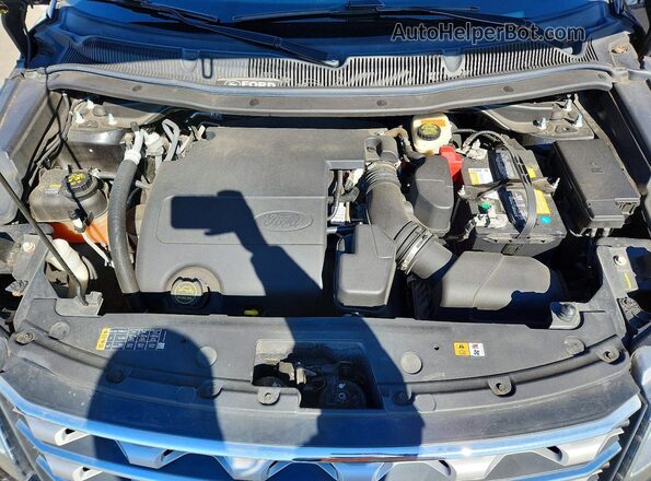 1FM5K8D81HGA30671 2017 FORD EXPLORER Черный Вид подкапотного пространства