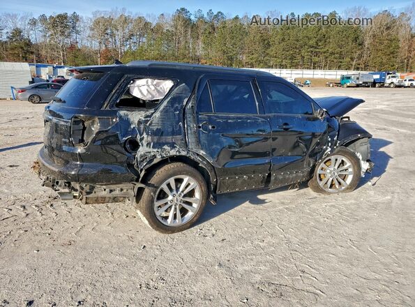 1FM5K8D81JGC30004 2018 FORD EXPLORER Черный Задняя правая четверть