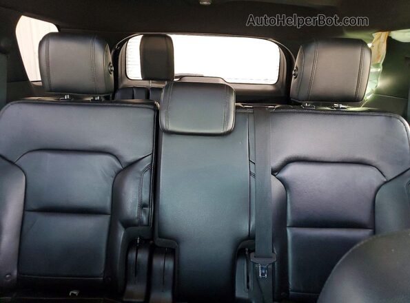 1FM5K8D82GGA20763 2016 FORD EXPLORER Темно-бордовый Вид задних сидений