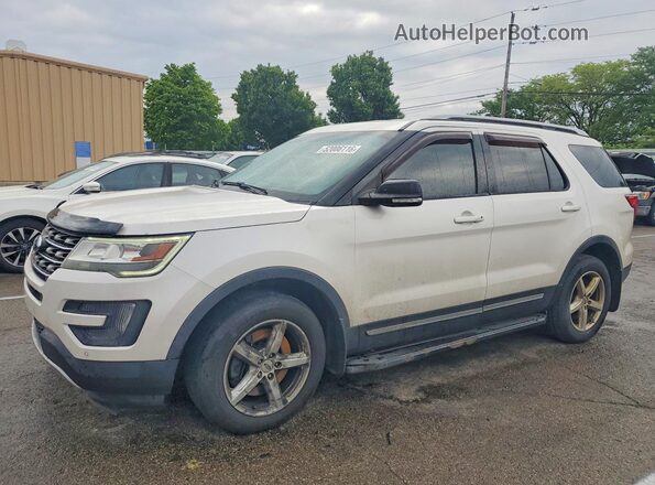 1FM5K8D82GGA37756 2016 FORD FORD EXPLORER Бежевый Передняя левая четверть
