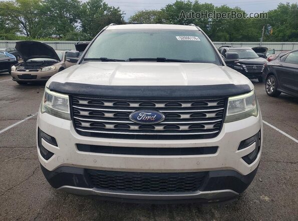 1FM5K8D82GGA37756 2016 FORD FORD EXPLORER Бежевый Вид спереди