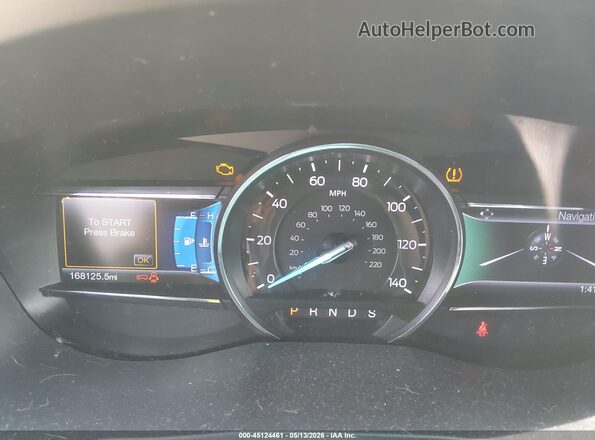 1FM5K8D82GGC29419 2016 FORD EXPLORER Синий Вид задних сидений