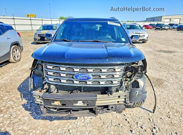 1FM5K8D82GGC65210 2016 FORD EXPLORER Черный Вид спереди
