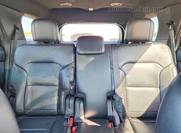1FM5K8D82GGC65210 2016 FORD EXPLORER Черный Вид задних сидений