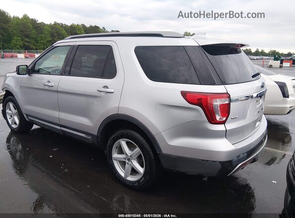 1FM5K8D82HGA43994 2017 FORD FORD EXPLORER Серебряный Задняя левая четверть