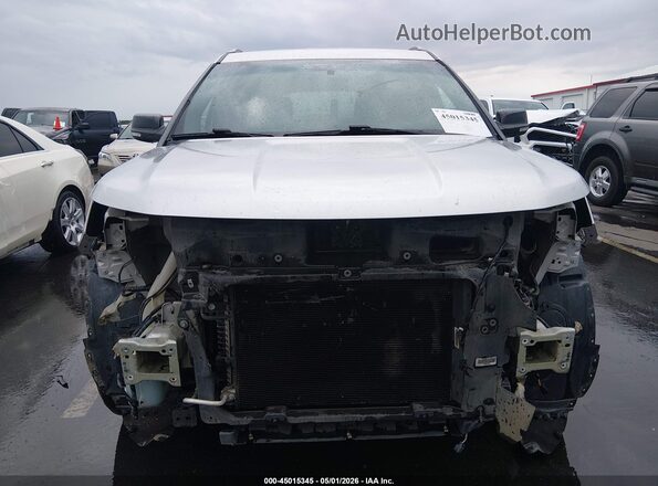 1FM5K8D82HGA43994 2017 FORD FORD EXPLORER Серебряный Вид спереди