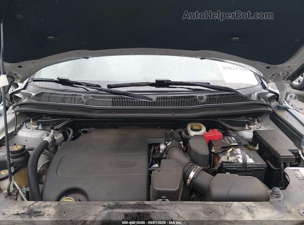 1FM5K8D82HGA43994 2017 FORD FORD EXPLORER Серебряный Вид сзади