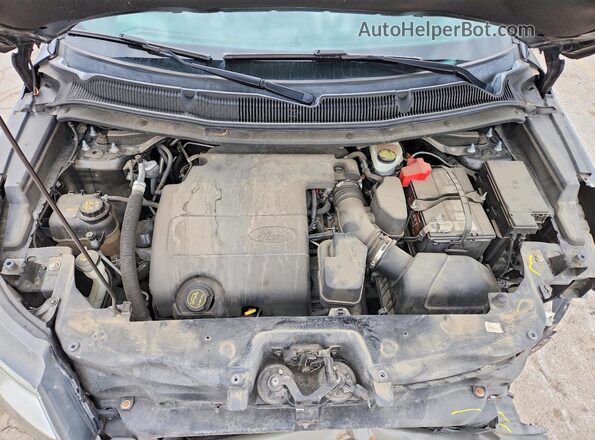 1FM5K8D82HGA85520 2017 FORD EXPLORER Серый Вид подкапотного пространства