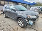 2017 Ford Explorer Xlt Серый vin: 1FM5K8D82HGA85520