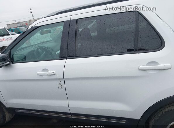 1FM5K8D82HGC26523 2017 FORD EXPLORER Белый Панорамный вид салона 360°
