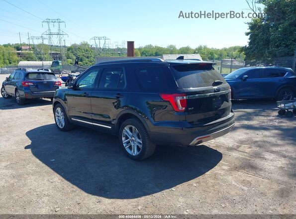 1FM5K8D82HGD76468 2017 FORD FORD EXPLORER Черный Задняя левая четверть