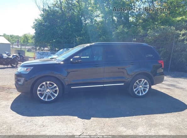 1FM5K8D82HGD76468 2017 FORD FORD EXPLORER Черный Вид спереди