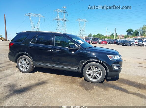 1FM5K8D82HGD76468 2017 FORD FORD EXPLORER Черный 