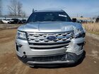 2018 Ford Explorer Xlt Серебряный vin: 1FM5K8D82JGC40007