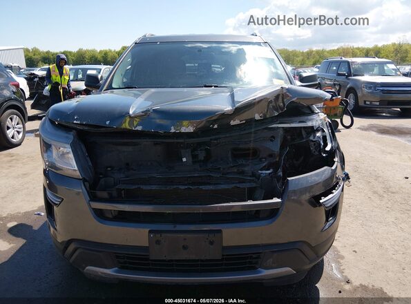 1FM5K8D82KGA86058 2019 FORD FORD EXPLORER Серый Вид щитка приборов