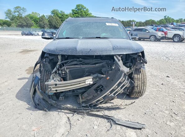 1FM5K8D83GGC23161 2016 FORD EXPLORER Black Widok z przodu