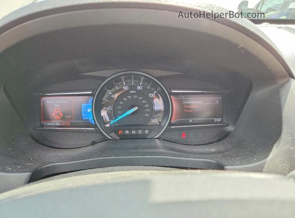 1FM5K8D83HGD81081 2017 FORD EXPLORER Желто-коричневый Вид щитка приборов