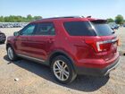 2017 Ford Explorer Xlt Red vin: 1FM5K8D84HGA40188