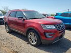2017 Ford Explorer Xlt Red vin: 1FM5K8D84HGA40188