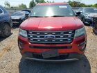 2017 Ford Explorer Xlt Red vin: 1FM5K8D84HGA40188