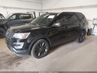 2017 Ford Explorer Xlt Black vin: 1FM5K8D84HGD11301