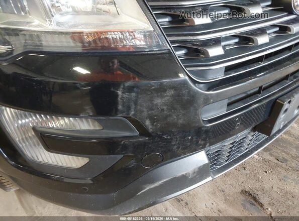1FM5K8D84HGD11301 2017 FORD EXPLORER Black წინა ხედი