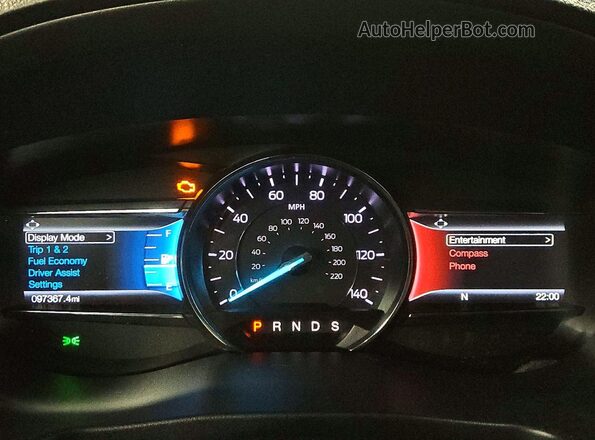 1FM5K8D84JGC15559 2018 FORD EXPLORER Серебряный Вид щитка приборов