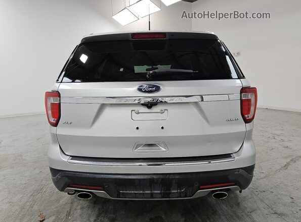 1FM5K8D84JGC15559 2018 FORD EXPLORER Серебряный 