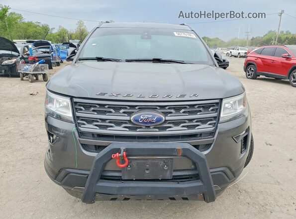 1FM5K8D84KGA85655 2019 FORD FORD EXPLORER Угольный Вид спереди